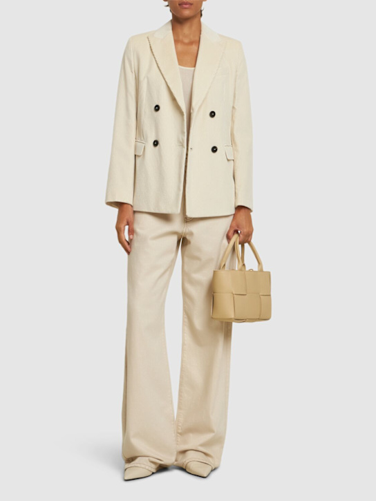Luisaviaroma Blazer A Coste Katanga In Cotone