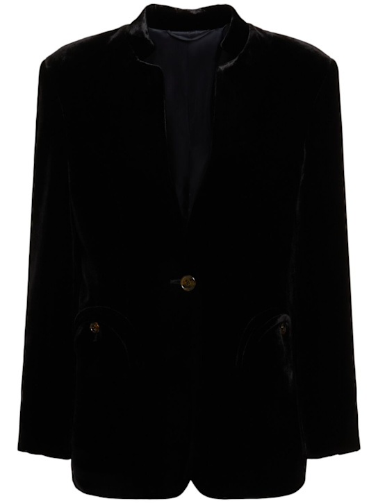 Luisaviaroma Blazer Afterglow Anywhere in velluto