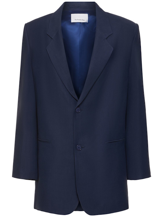 Luisaviaroma Blazer Aiden in lino e viscosa
