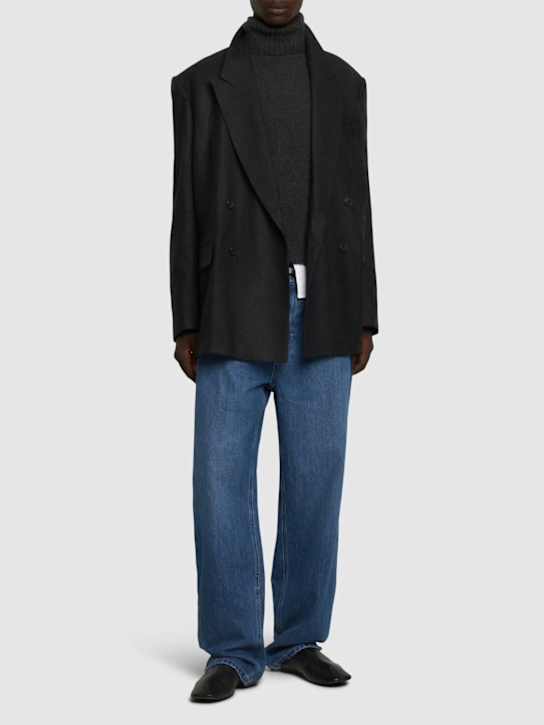 Luisaviaroma Blazer Bishop In Flanella Di Lana