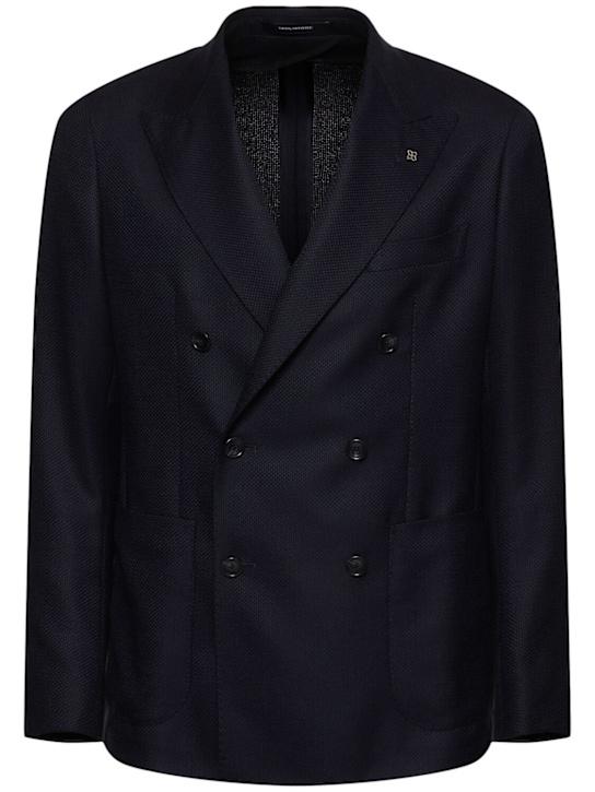 Luisaviaroma Blazer doppiopetto Hopsack in lana