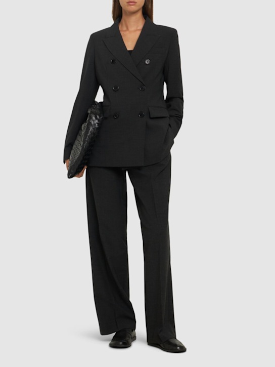 Luisaviaroma Blazer Doppiopetto In Flanella