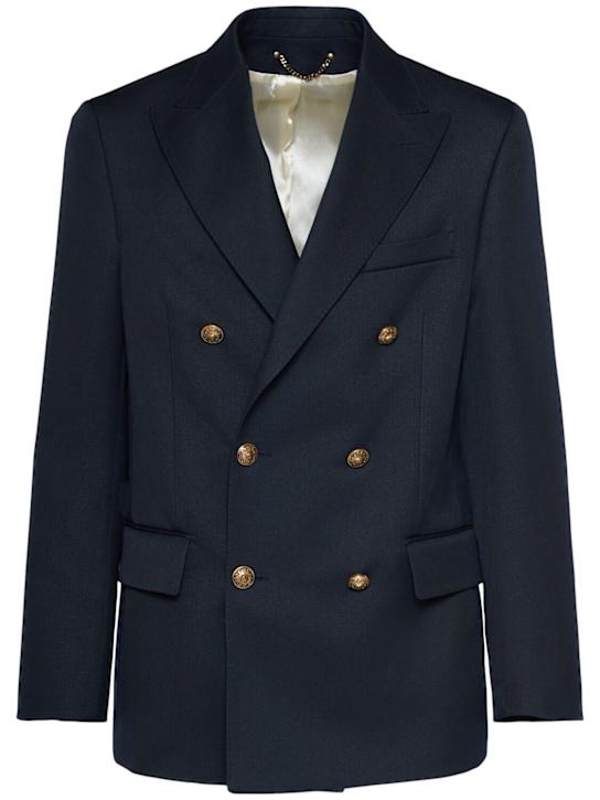 Luisaviaroma Blazer doppiopetto in gabardina