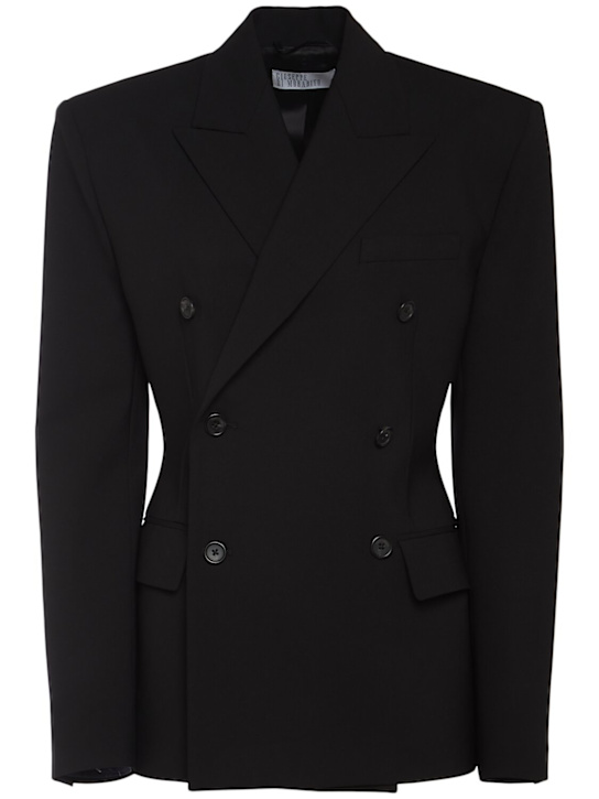 Luisaviaroma Blazer doppiopetto in lana stretch