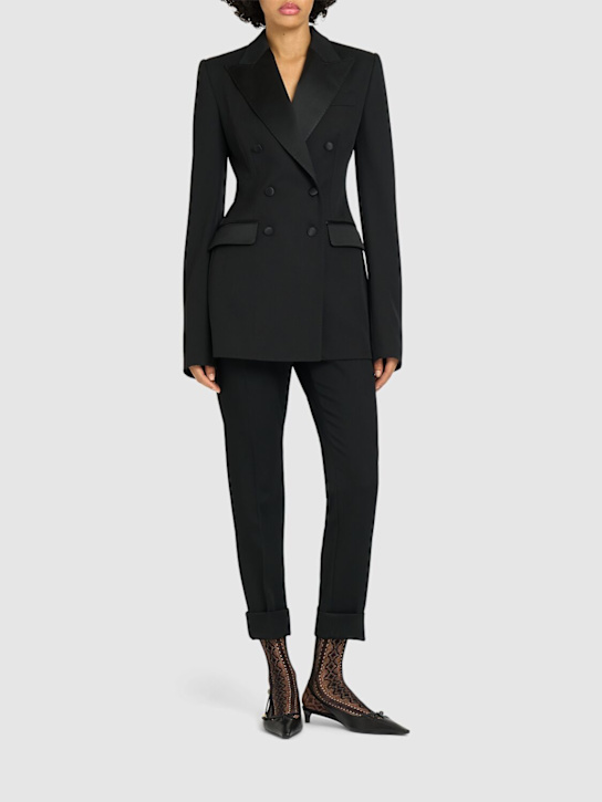 Luisaviaroma Blazer Doppiopetto In Misto Lana