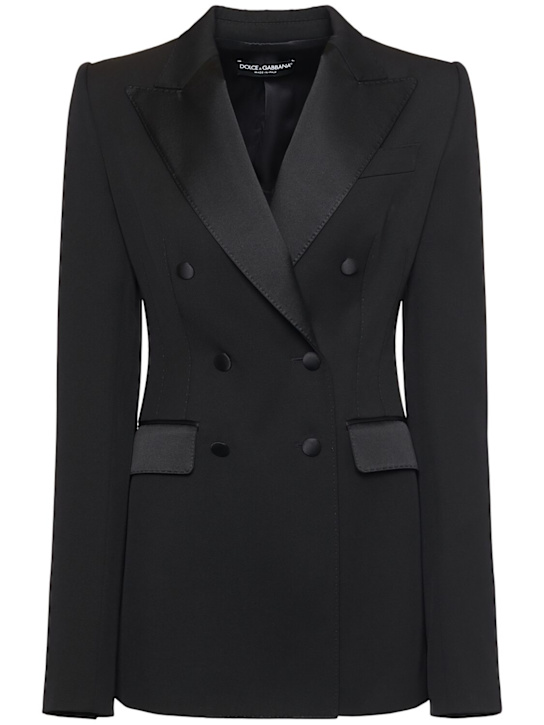 Luisaviaroma Blazer doppiopetto in misto lana
