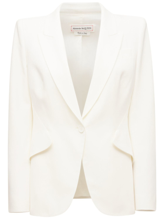 Luisaviaroma Blazer in crepe di misto viscosa