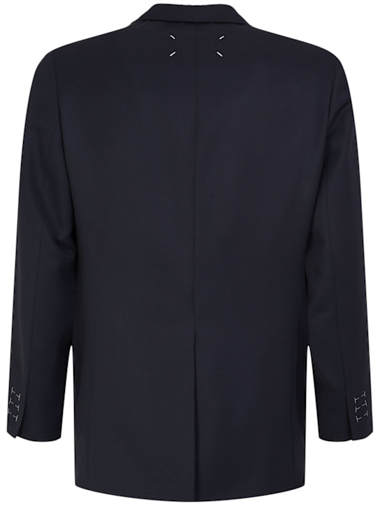 Luisaviaroma Blazer In Gabardina Di Lana