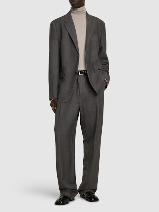 Luisaviaroma Blazer In Lana E Mohair