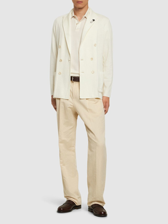 Luisaviaroma Blazer In Maglia Di Lana