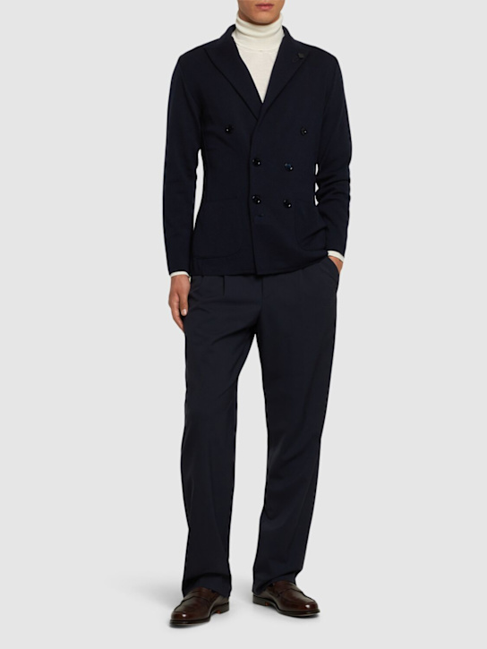 Luisaviaroma Blazer In Maglia Di Lana