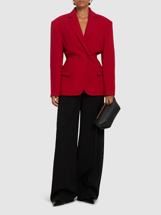 Luisaviaroma Blazer In Misto Lana