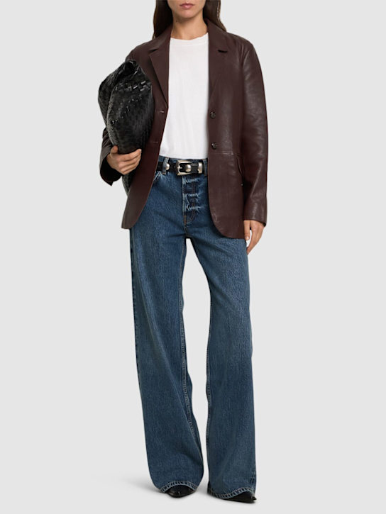 Luisaviaroma Blazer In Pelle