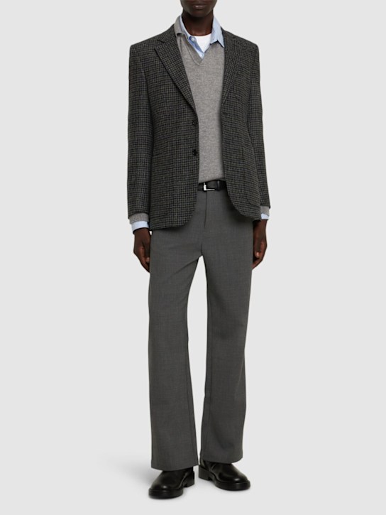 Luisaviaroma Blazer In Tweed Di Lana