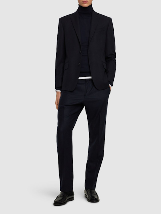 Luisaviaroma Blazer Monopetto In Drill Di Lana