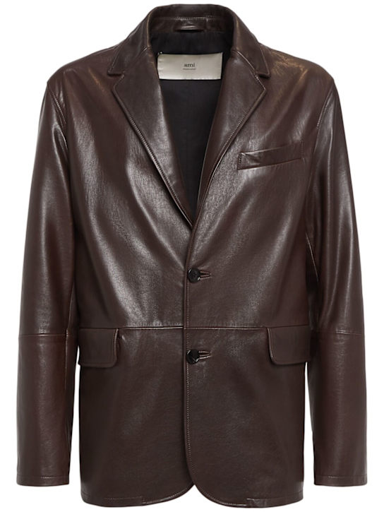 Luisaviaroma Blazer monopetto in pelle