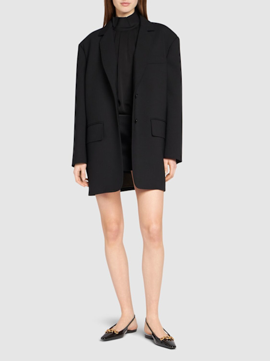 Luisaviaroma Blazer Monopetto Suez In Misto Lana
