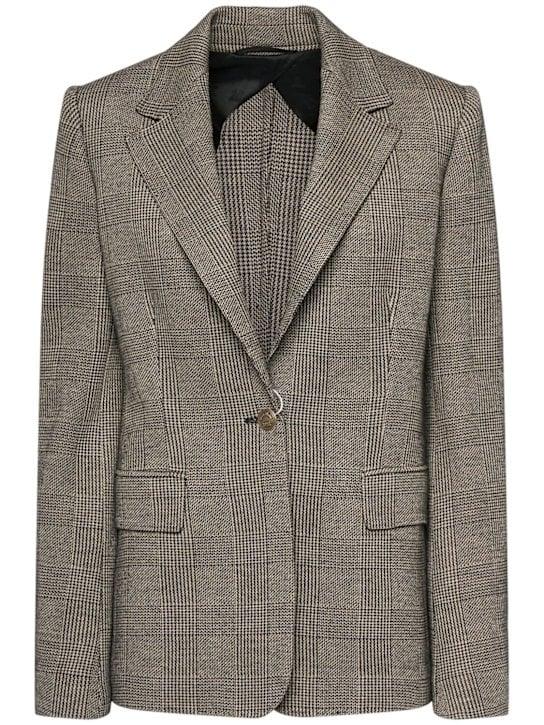Luisaviaroma Blazer Muschio in misto lana