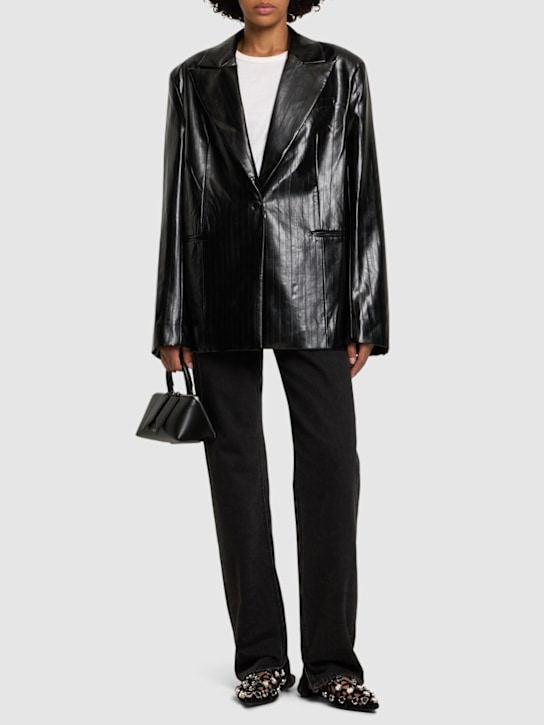Luisaviaroma Blazer Oversize Spalmato