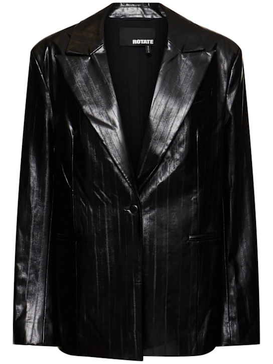 Luisaviaroma Blazer oversize spalmato