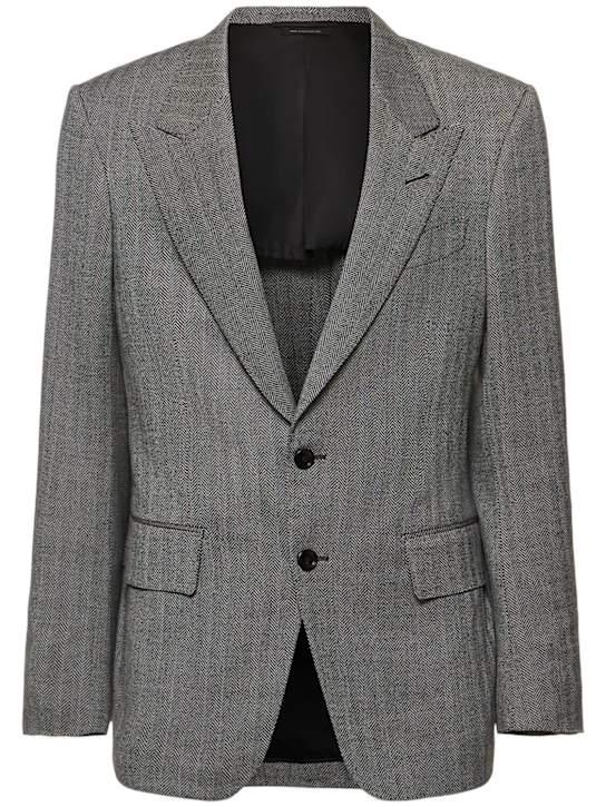 Luisaviaroma Blazer Shelton spigato
