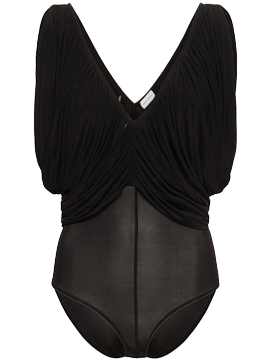 Luisaviaroma Body in jersey drappeggiato