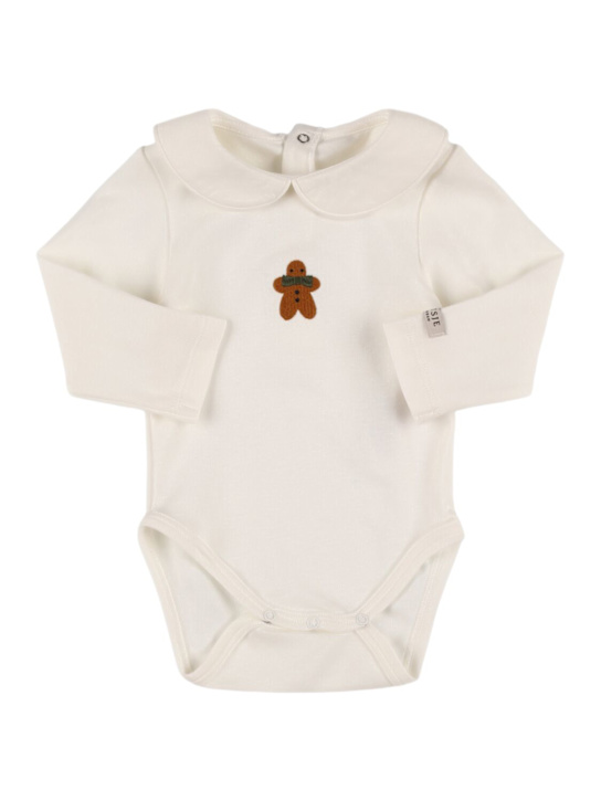 Luisaviaroma Body Poodle in cotone ricamato