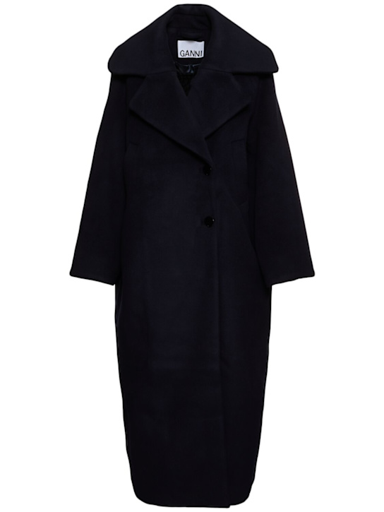 Luisaviaroma Boiled wool blend coat