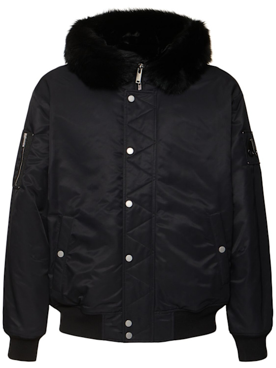 Luisaviaroma Bomber Denali con shearling