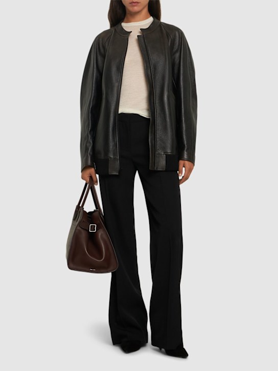 Luisaviaroma Bomber Kengia In Pelle