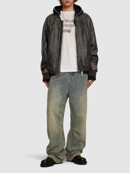 Luisaviaroma Bomber Liev In Pelle