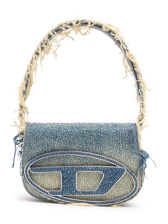 Luisaviaroma Borsa 1DR in denim di cotone washed
