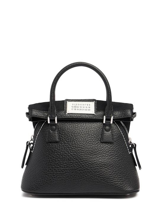 Luisaviaroma Borsa 5AC in pelle martellata