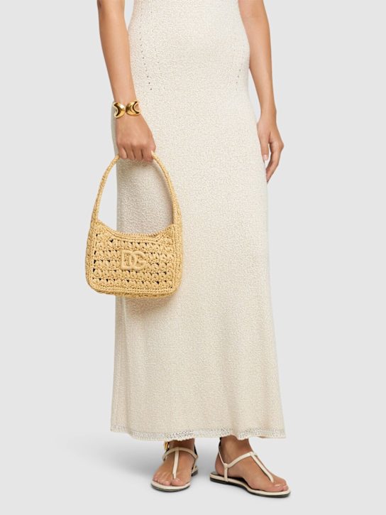 Luisaviaroma Borsa A Spalla 3.5 In Rafia
