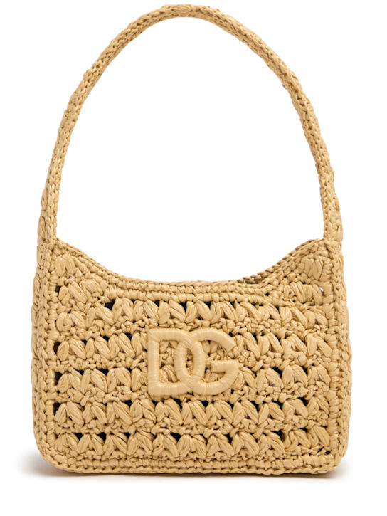 Luisaviaroma Borsa a spalla 3.5 in rafia