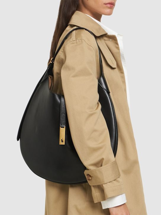 Luisaviaroma Borsa A Spalla Media Id In Pelle