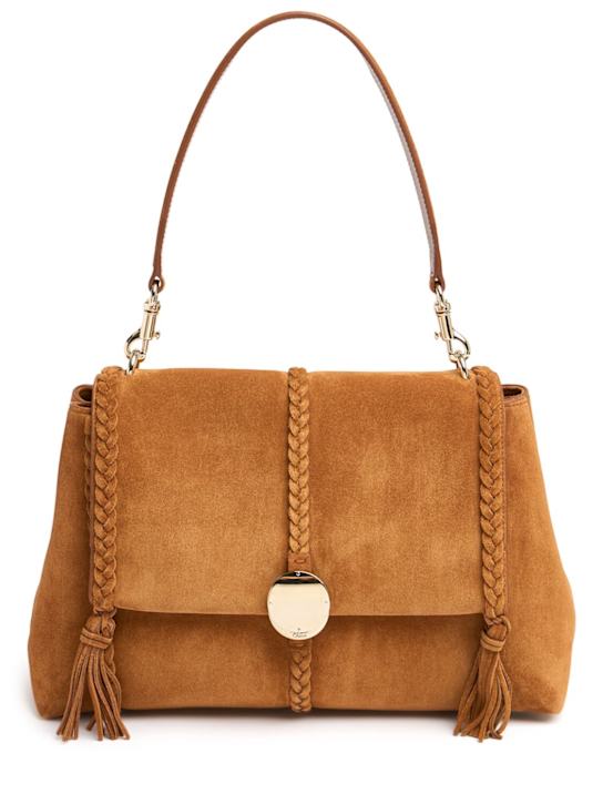 Luisaviaroma Borsa a spalla Penelope in camoscio