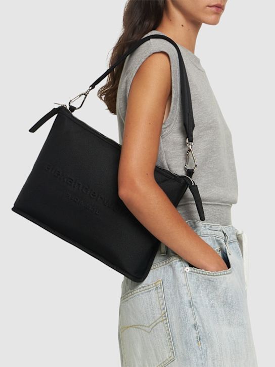 Luisaviaroma Borsa A Spalla Punch In Nylon Techno