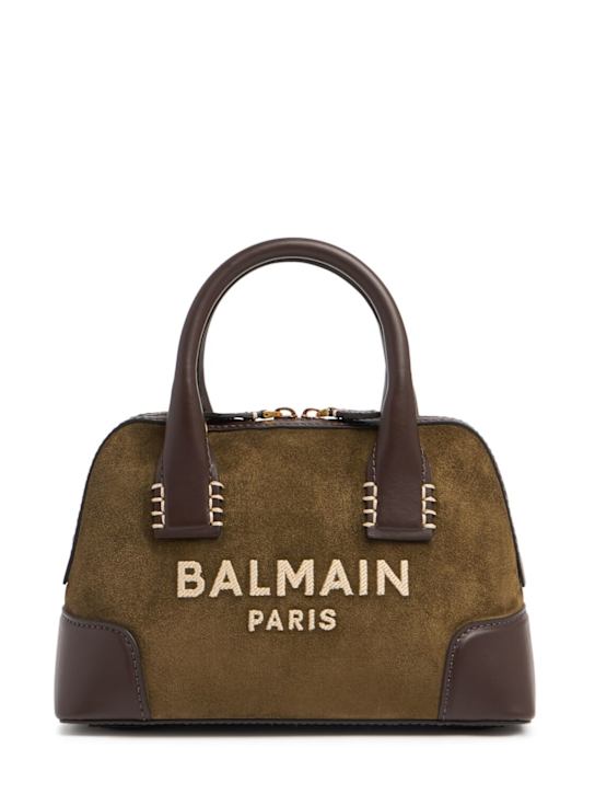 Luisaviaroma Borsa B-army Dome in camoscio