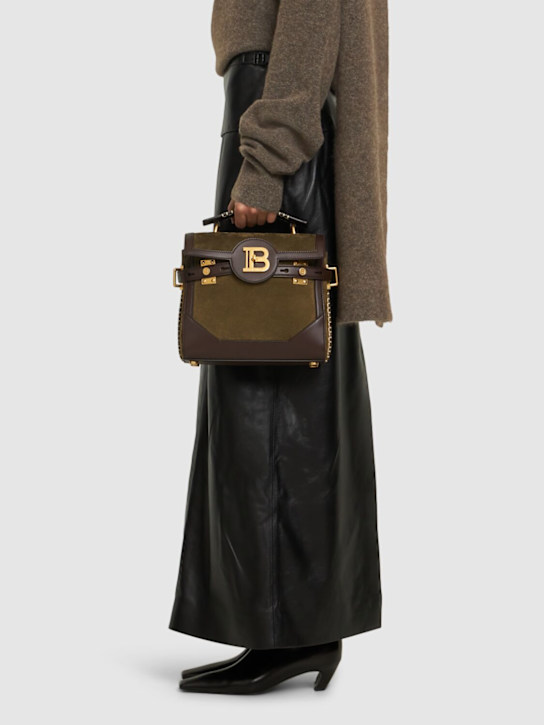 Luisaviaroma Borsa B-buzz 23 In Pelle E Camoscio