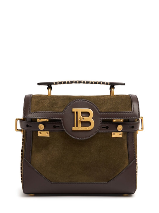 Luisaviaroma Borsa B-buzz 23 in pelle e camoscio