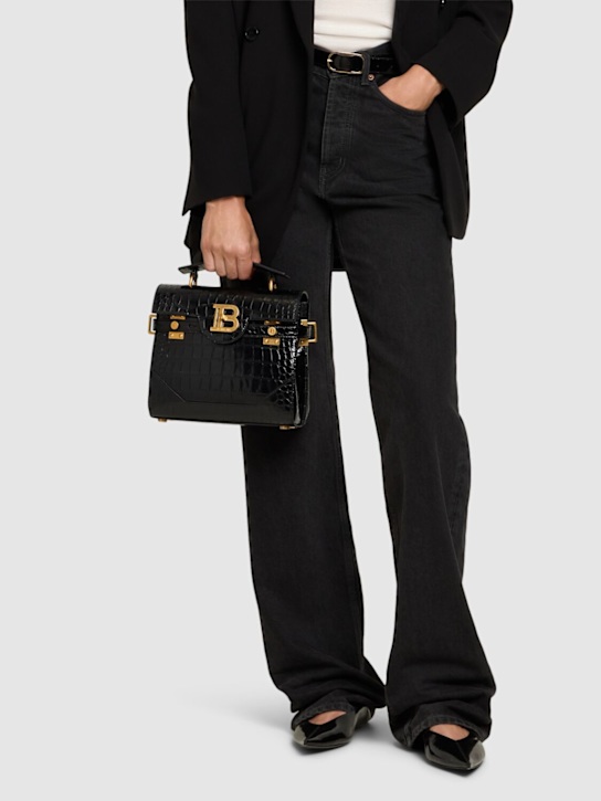 Luisaviaroma Borsa B-buzz 23 In Pelle Goffrata