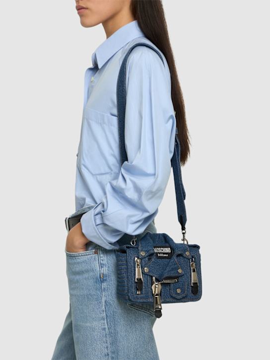 Luisaviaroma Borsa Biker In Denim