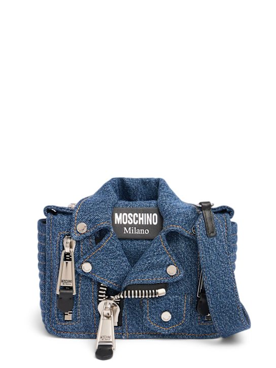 Luisaviaroma Borsa Biker in denim