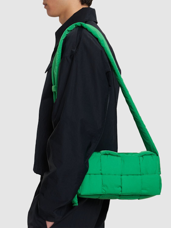 Luisaviaroma Borsa Cassette In Techno Imbottito