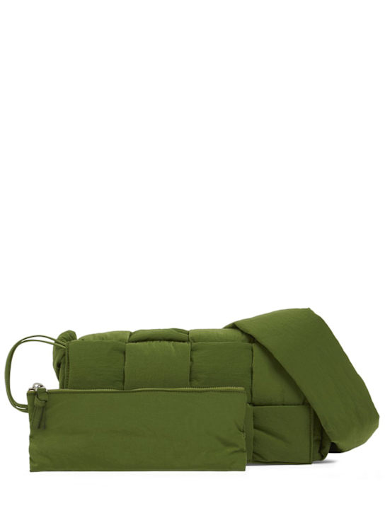 Luisaviaroma Borsa Cassette in techno imbottito