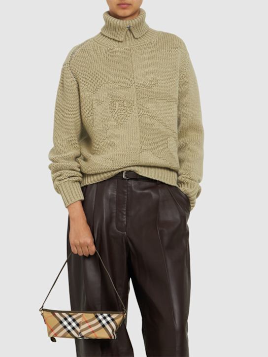 Luisaviaroma Borsa Con Stampa Check