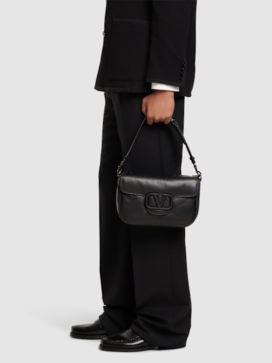 Luisaviaroma Borsa Crossbody VLogo In Pelle