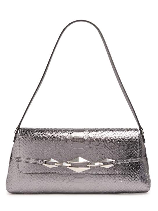 Luisaviaroma Borsa Diamond in pelle goffrata