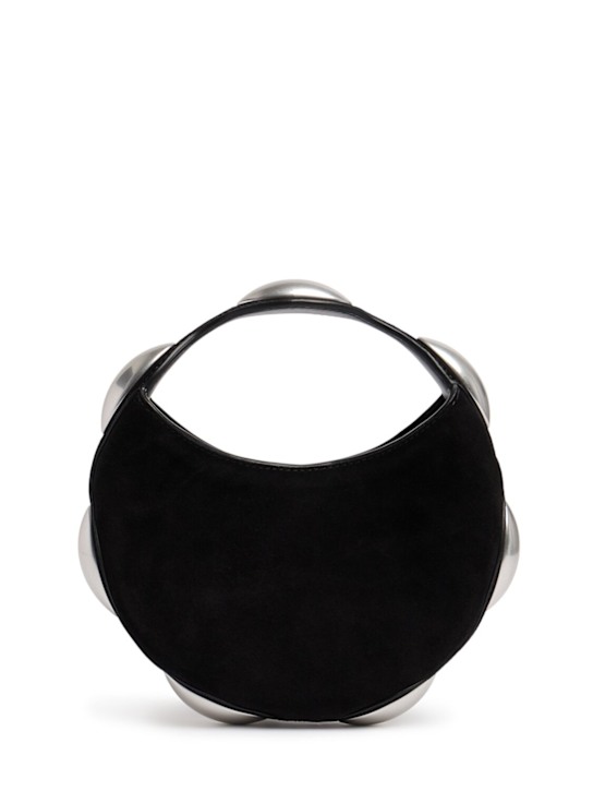 Luisaviaroma Borsa Dome Circular in camoscio